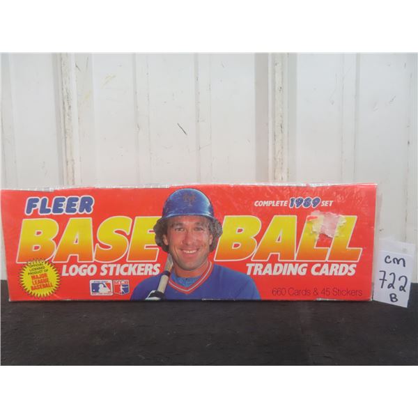 Sealed 1989 Fleer Baseball Complete Set
