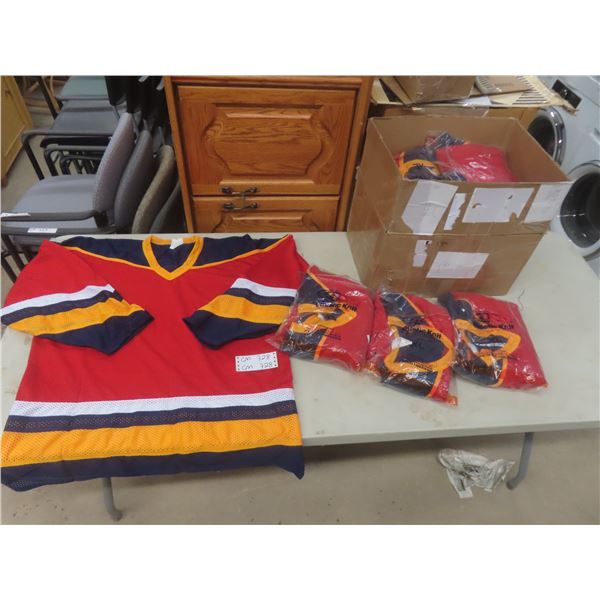 Twenty XL Hockey Jerseys New In Bags