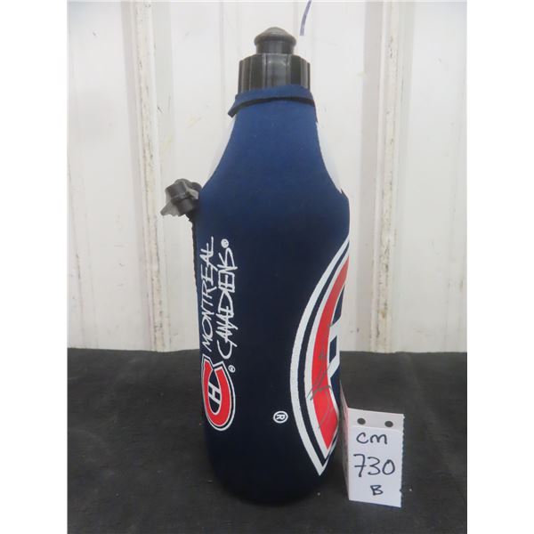 Signed Carey Price Montreal Canadiens Water Bottle