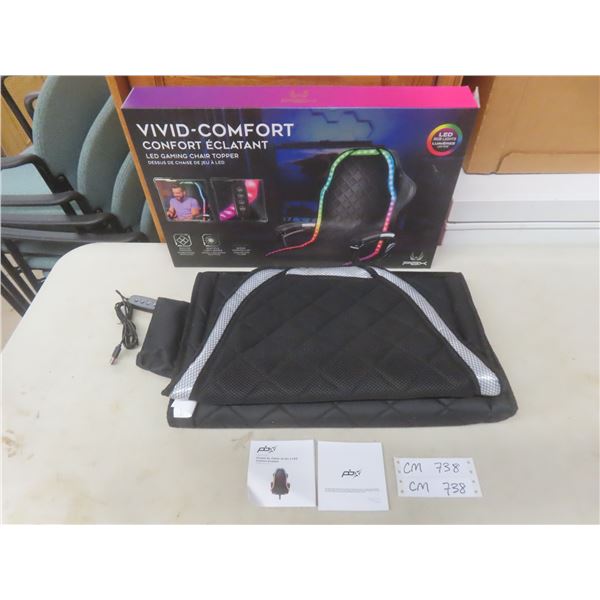 LED Gaming Chair Topper New In Box