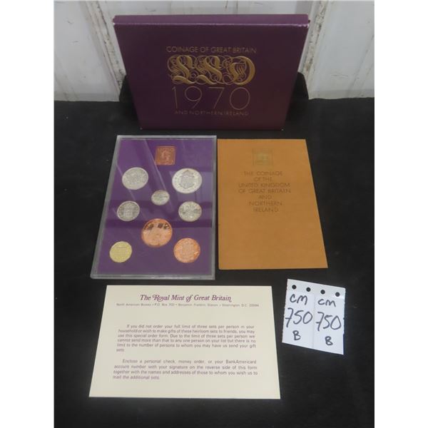 1970 Coinage Of Great Britain And Northern Ireland