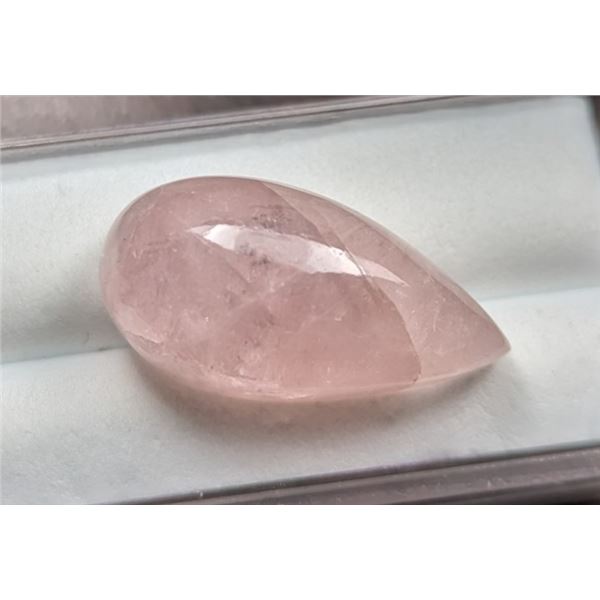 23.35 ct Certified Pink Morganite gemstone ($9,650 Appraisal)