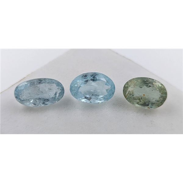 13.45 ct Certified Aquamarine gemstone Parcel ($11,050 Appraisal)
