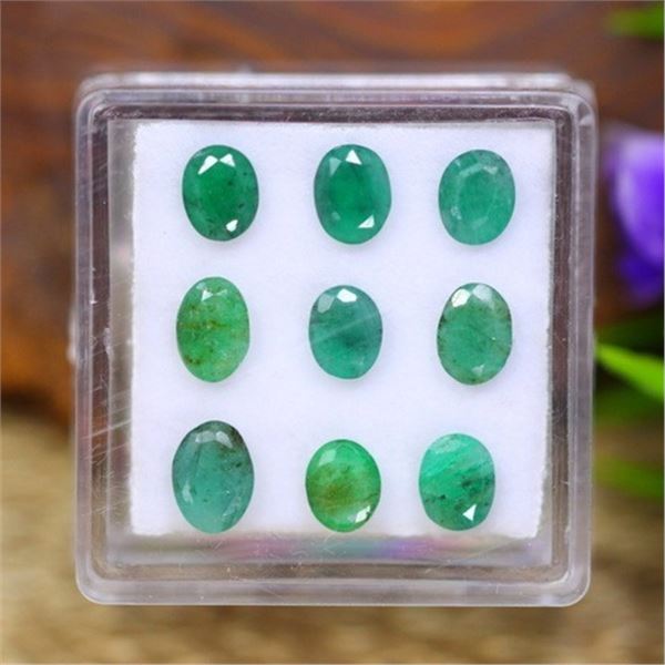 3.17 ct Certified Emerald gemstone Parcel ($4,755 Appraisal)