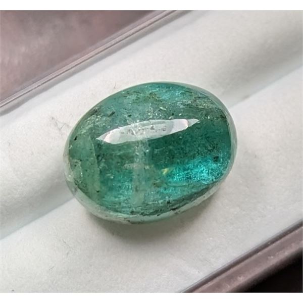 10.79 ct Certified Zambian Emerald gemstone ($13,200 Appraisal)