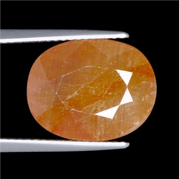 10.4 ct Certified Yellow Sapphire gemstone ($9,400 Appraisal)