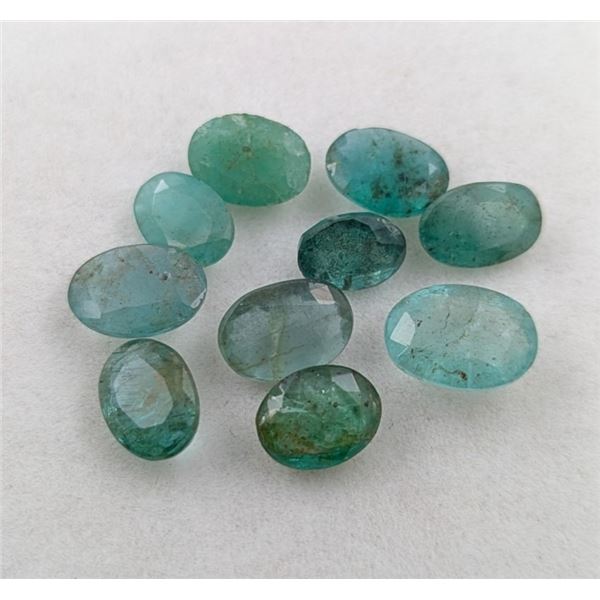 12.55 ct Certified Emerald gemstone PARCEL ($18,825 Appraisal)