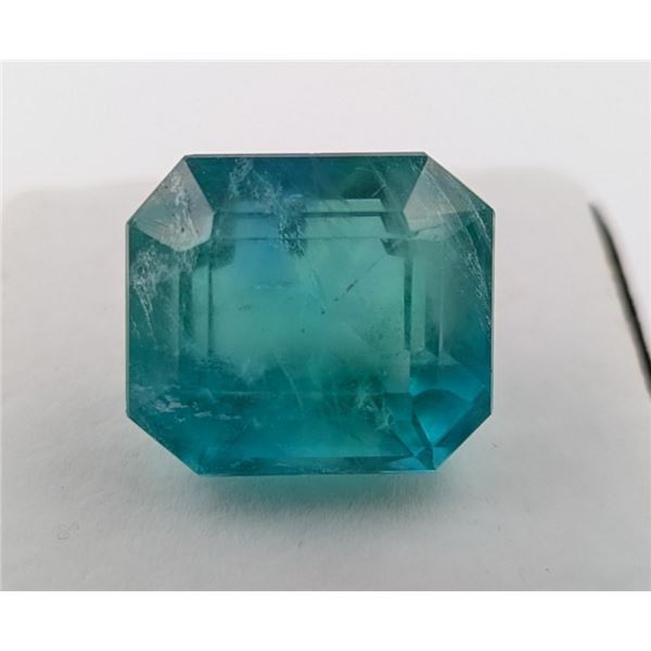 71.58 ct Certified Metallic Green Fluorite gemstone ($17,895 Appraisal)