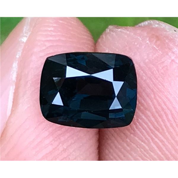 2.11 ct Certified Cobalt Blue Spinel gemstone ($8,440 Appraisal)
