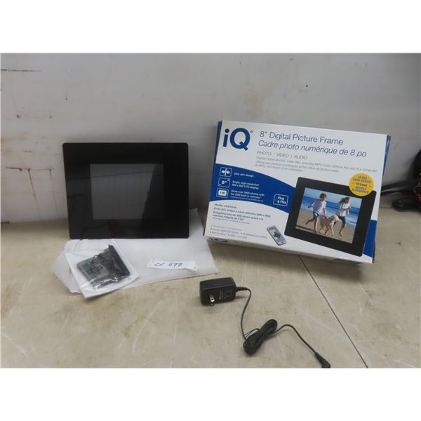 8" Digital Picture Frames (New/Store Return)