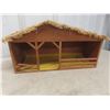 Image 2 : Nativity Manger With 9 Figurines – Approx. 9" x 18" x 8"