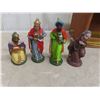 Image 7 : Nativity Manger With 9 Figurines – Approx. 9" x 18" x 8"