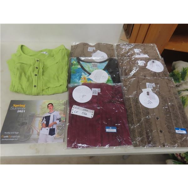 Lot of 7 New Parsley & Sage Blouses/Tops – Size Medium