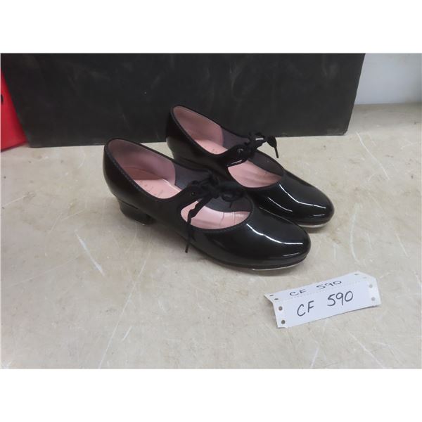 Pair of Patent Leather Tap Shoes – Size 7 1/2