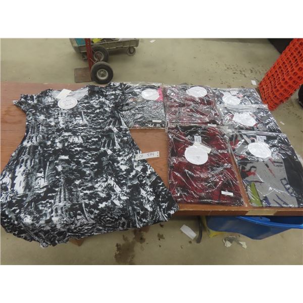 New Lot of 7 Parsley and Sage Blouses and Tops, Size XL