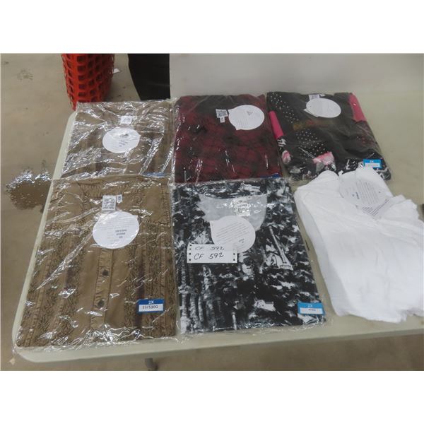 6 New Parsley and Sage Blouses Size 2X