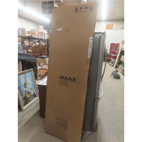 Vela Sliding Shower Door Kit – 27 1/2" x 85" (Incomplete)