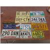 Image 1 : Manitoba License Plates With 4 Tags From 1965, 1966, and 1970