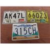 Image 5 : Manitoba License Plates With 4 Tags From 1965, 1966, and 1970