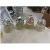 Image 2 : 22 Glass Insulators Including CPR Example With Damage