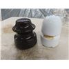 Image 7 : 22 Glass Insulators Including CPR Example With Damage