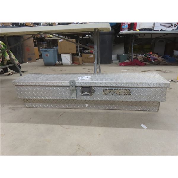 Checker Plate Truck Tool Box, 11 1/2" x 49" x 11 1/4"