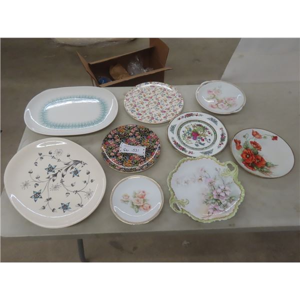 China Serving Plates and Bowls Including Tilantia, Royal Winton, and Royal Tudor