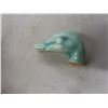 Image 11 : Shelf Decor Including Glass Paperweight, Horse Heads, Cake Servers, and More
