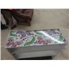 Image 5 : Rolling 4-Tier Steel Cart, 38" x 38" x 14"