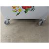 Image 7 : Rolling 4-Tier Steel Cart, 38" x 38" x 14"