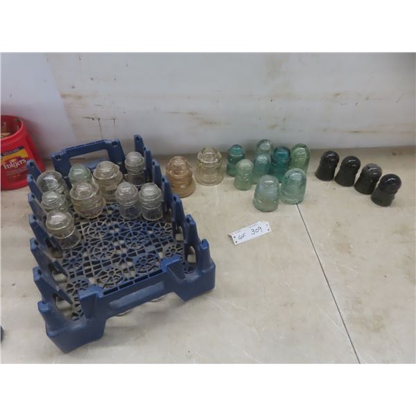 23 Glass Insulators
