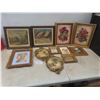 Image 1 : Eleven Framed Pictures Largest 13 x 14 Inches