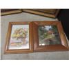 Image 8 : Eleven Framed Pictures Largest 13 x 14 Inches