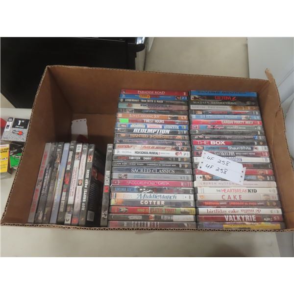 Fifty Plus DVDs Including Roswell Ocean's 13 Rush Hour and Matrix Revolutions