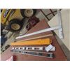 Image 1 : Three Levels Including 48 Inch Level T Square and Meter Stick