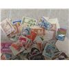 Image 10 : Stamp Collection Including Foreign and Canadian Stamps, Players Cigarette Tin, and Vintage Nabob Co