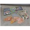 Image 1 : Stamp Collection Including Foreign and Canadian Stamps, Players Cigarette Tin, and Vintage Nabob Co