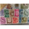 Image 5 : Stamp Collection Including Foreign and Canadian Stamps, Players Cigarette Tin, and Vintage Nabob Co