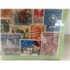 Image 9 : Stamp Collection Including Foreign and Canadian Stamps, Players Cigarette Tin, and Vintage Nabob Co