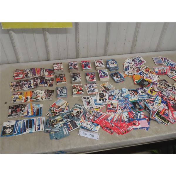 Large Variety of 1990s Hockey Cards