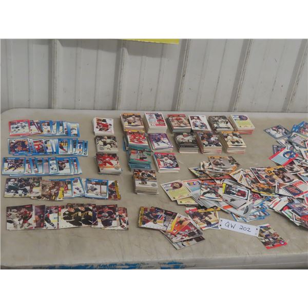 Large Variety of 1990s Hockey Cards
