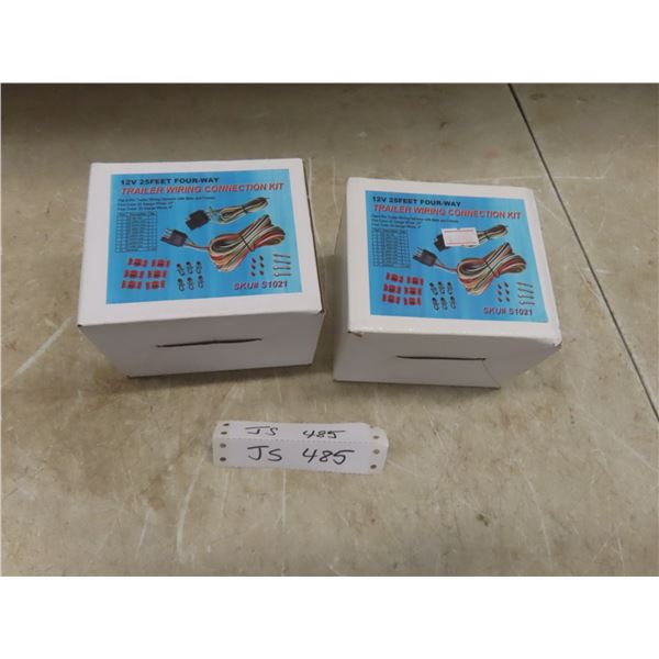 Two 4-Way Trailer Wiring Kits