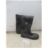Image 1 : Harder Steel-Toe Rubber Boots, Size 11