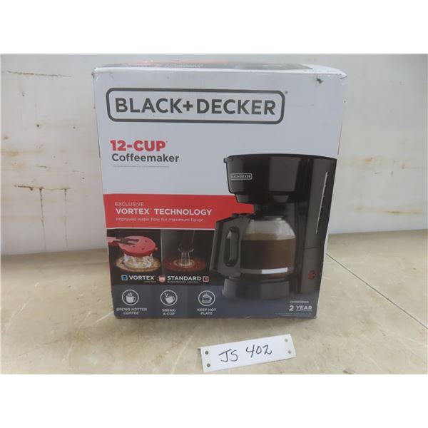 Black & Decker 12-Cup Coffee Maker (New or Store Return)