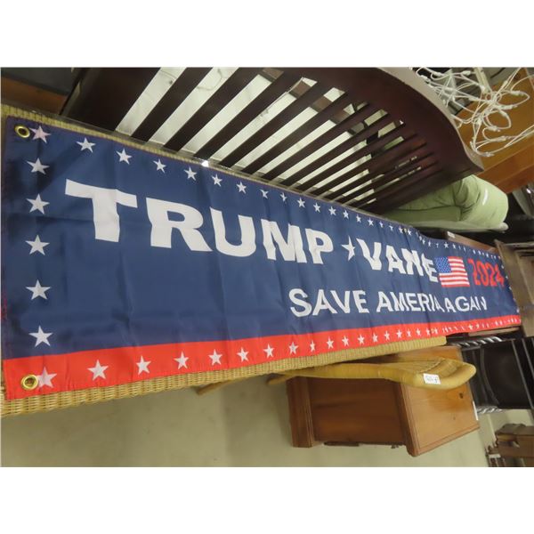 New US President Banner, 19" x 115"