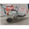 Image 2 : Stihl Gas Cut-Off Saw on Cart
