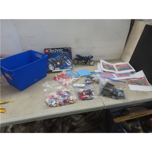 Technic LEGO and Regular LEGO Lot