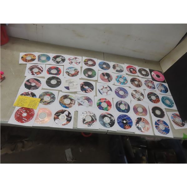 Forty Six CDs Artists in Pictures and Vintage The Phantom Mini Book