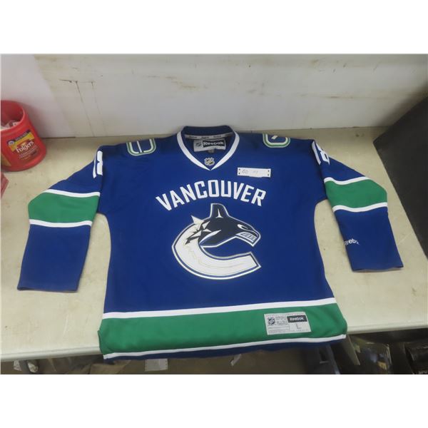 Vintage Vancouver Canucks Virtanen Autographed Hockey Jersey Mens Large Reebok