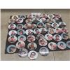 Image 1 : Rare Vintage Lot of CWF Wrestling Buttons Sold at Matches